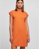 Дамска рокля в оранжев цвят Urban Classics Ladies Turtle Shoulder Dress, Urban Classics, Рокли - Complex.bg