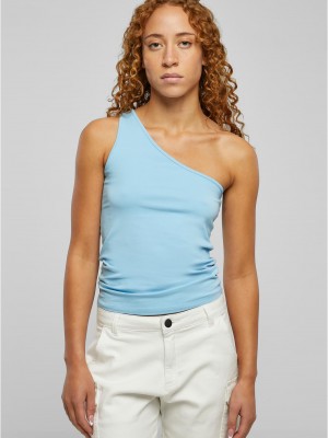 Дамски потник в светлосин цвят Urban Classics Asymmetric