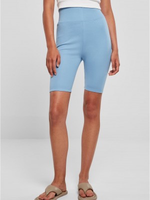 Дамски къс клин в светлосин цвят Urban Classics Ladies Shorts Дамски къс клин в светлосин цвят Urban Classics Ladies Shorts