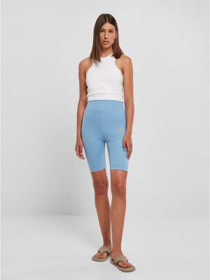 Дамски къс клин в светлосин цвят Urban Classics Ladies Shorts Дамски къс клин в светлосин цвят Urban Classics Ladies Shorts