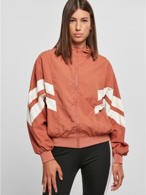 Дамско яке с качулка в цвят праскова Urban Classics Ladies Jacket Дамско яке с качулка в цвят праскова Urban Classics Ladies Jacket