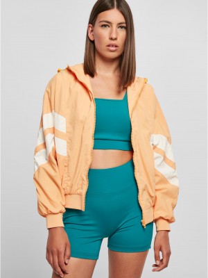 Дамско яке с качулка в светлооранжев цвят Urban Classics Ladies Jacket Дамско яке с качулка в светлооранжев цвят Urban Classics Ladies Jacket