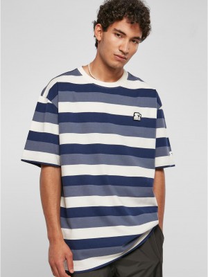 Мъжка широка тениска в син цвят Starter Sun Stripes Tee Мъжка широка тениска в син цвят Starter Sun Stripes Tee