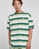 Мъжка широка тениска в зелен цвят Starter Sun Stripes Tee, Urban Classics, Тениски - Complex.bg