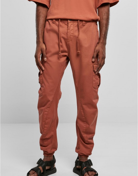 Мъжки карго панталон в цвят праскова Urban Classics Cargo Jogging Pants, Urban Classics, Панталони - Complex.bg