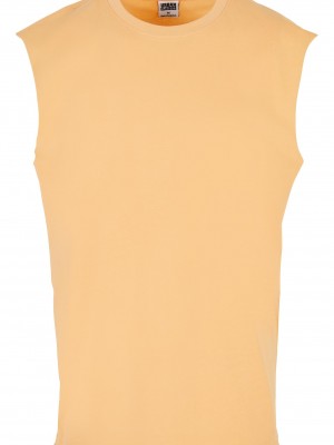 Мъжки потник в светлооранжев цвят Urban Classics Open Edge Мъжки потник в светлооранжев цвят Urban Classics Open Edge