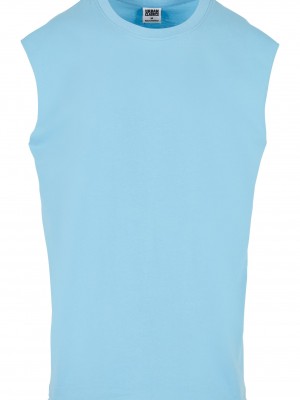 Мъжки потник в светлосин цвят Urban Classics Open Edge Мъжки потник в светлосин цвят Urban Classics Open Edge