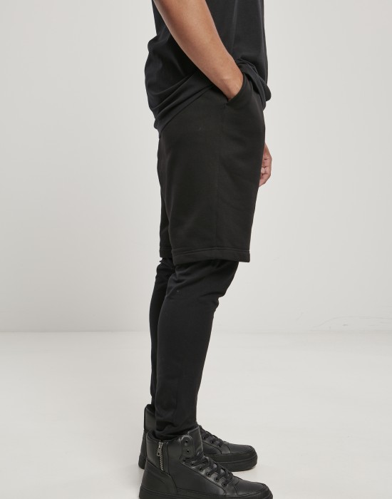 Мъжки черен клин с къси панталони Southpole, Southpole, Мъже - Complex.bg