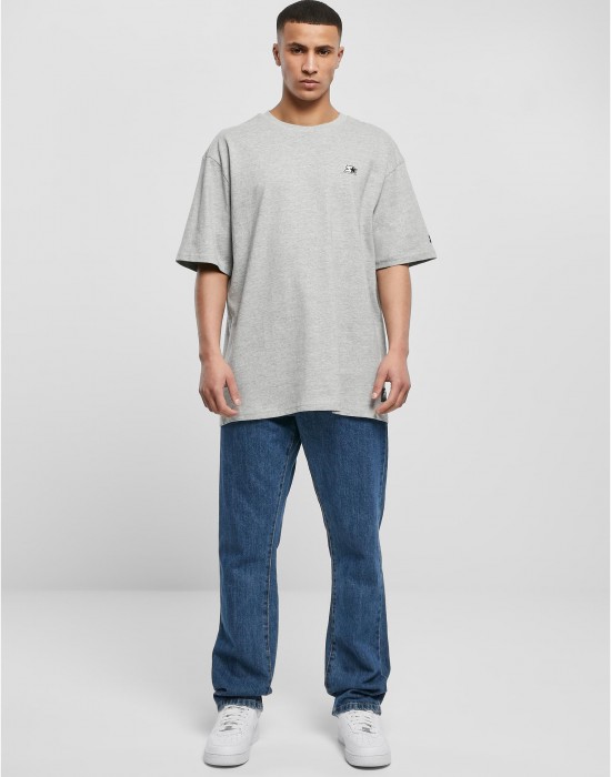 Мъжка широка тениска в светлосив цвят Starter Essential, Urban Classics, Тениски - Complex.bg