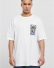Мъжка широк тениска в бял цвят Starter Palm Tee, STARTER, Тениски - Complex.bg