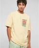 Мъжка широка тениска в светложълт цвят Starter Palm Tee, STARTER, Тениски - Complex.bg