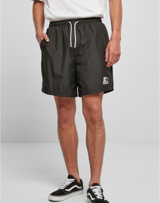 Мъжки къси панталони в черен цвят Starter Beach Shorts, STARTER, Къси панталони - Complex.bg