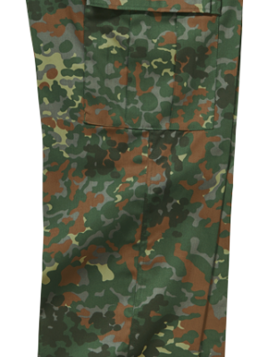 Мъжки карго панталон в зелен камуфлаж Brandit flecktarn