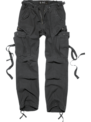 Дамски карго панталон в черно Brandit M-65 