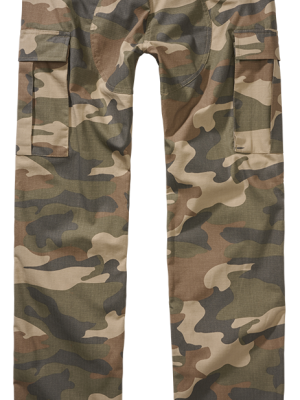 Дамски карго панталон в камуфлажен цвят Brandit Ripstop light woodland