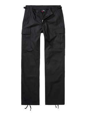 Дамски карго панталон в черен цвят Ripstop