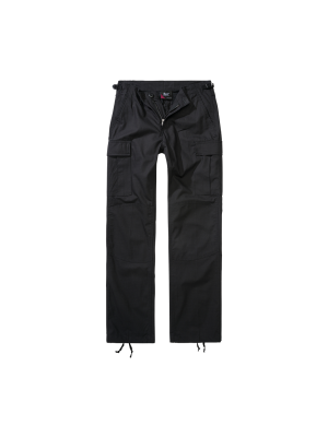 Дамски карго панталон в черен цвят Ripstop