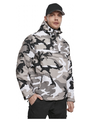 Ветровка с подплата в камуфлажен цвят Brandit urban