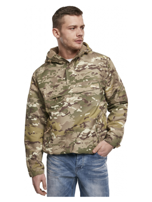 Ветровка с подплата в камуфлажен жвят Brandit tactical camo  