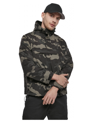 Ветровка с подплата в камуфлажен жвят Brandit darkcamo