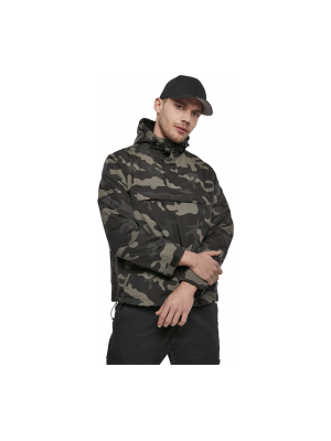 Ветровка с подплата в камуфлажен жвят Brandit darkcamo Ветровка с подплата в камуфлажен жвят Brandit darkcamo