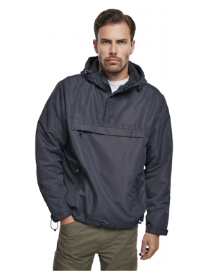 Ветровка с подплата в тъмносин цвят Brandit navy