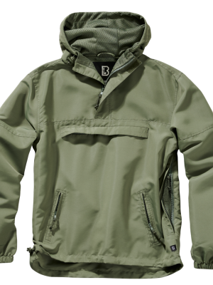 Мъжка лятна ветровка в цвят маслина Brandit olive