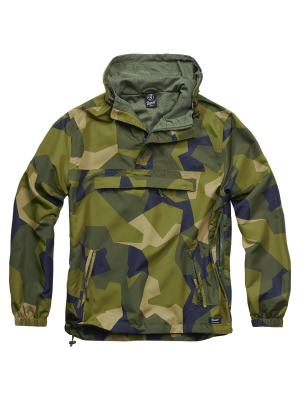 Мъжка лятна ветровка в зелен камуфлаж Brandit camo M90