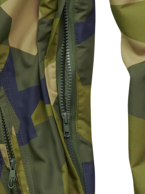 Мъжка лятна ветровка в зелен камуфлаж Brandit camo M90