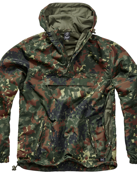 Мъжка лятна ветровка в цвят маслина Brandit flecktarn, Brandit, Якета - Complex.bg