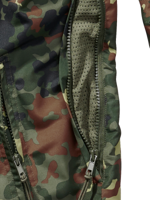 Мъжка лятна ветровка в цвят маслина Brandit flecktarn