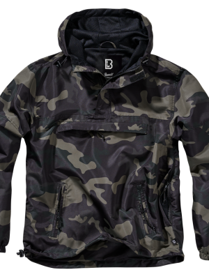 Мъжка лятна ветровка в тъмен камуфлаж Brandit darkcamo