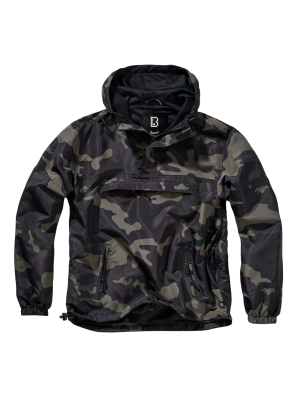 Мъжка лятна ветровка в тъмен камуфлаж Brandit darkcamo