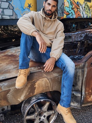 Мъжка лятна ветровка в цвят камел Brandit camel 