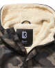 Мъжка дебела ветровка в тъмен камуфлажен цвят Brandit Darkcamo, Brandit, Зимни якета - Complex.bg