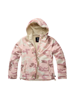 Дамско яке в светъл камуфлаж Brandit candy camo