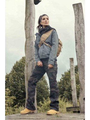 Дамско яке в сив цвят Brandit Anthracite