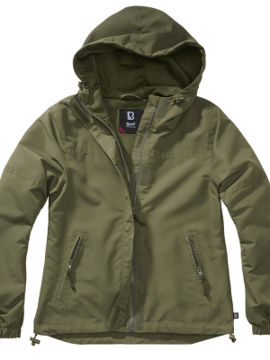 Дамско лятно яке в цвят маслина Brandit Windbreaker olive Дамско лятно яке в цвят маслина Brandit Windbreaker olive