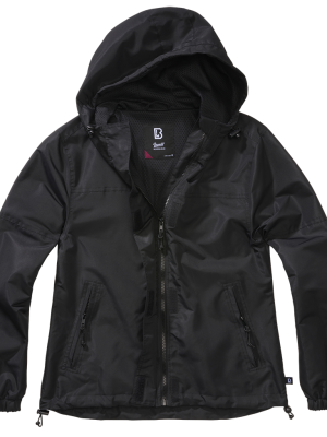 Дамско лятно яке в черен цвят Brandit Windbreaker black  Дамско лятно яке в черен цвят Brandit Windbreaker black