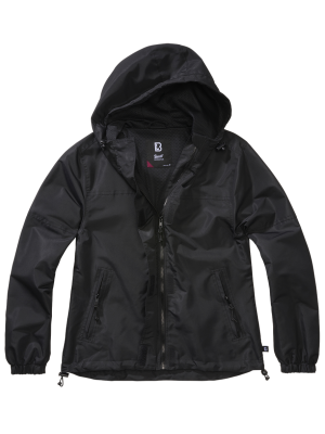 Дамско лятно яке в черен цвят Brandit Windbreaker black 