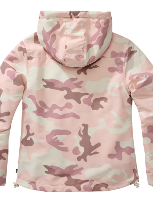 Дамско лятно яке в светъл камуфлаж Brandit Windbreaker candy camo Дамско лятно яке в светъл камуфлаж Brandit Windbreaker candy camo