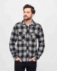 Мъжка карирана риза в черен цвят Brandit Check Shirt black/charcoal, Brandit, Блузи и Ризи - Complex.bg