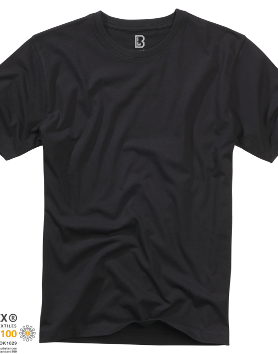 Мъжка изчистена тениска в черен цвят Brandit, Brandit, Мъже - Complex.bg