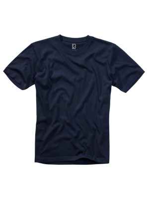 Мъжка изчистена тениска в тъмносин цвят Brandit