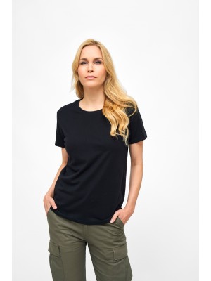 Дамска изчистена тениска в черен цвят Brandit