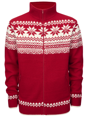 Мъжка жилетка в червен цвят Brandit Norweger 