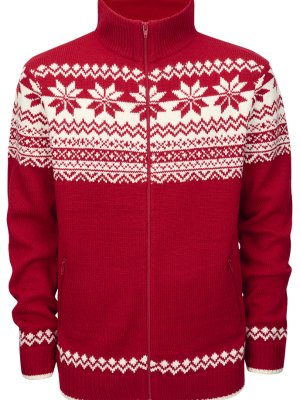 Мъжка жилетка в червен цвят Brandit Norweger 