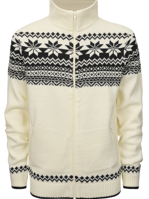 Мъжка жилетка в бял цвят Brandit Norweger