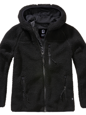 Дамско черно пухкаво яке Brandit Teddyfleecejacket Дамско черно пухкаво яке Brandit Teddyfleecejacket