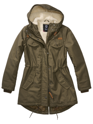 Дамска масленозелена парка Brandit Marsh Lake